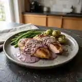 Poulet à la Moutarde Violette : Recette Savoureuse et Facile