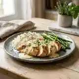 Poulet à la sauce légère et savoureuse