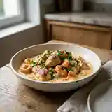 Poulet aux écrevisses express : recette savoureuse et rapide