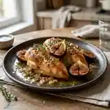 Poulet aux figues à la provençale : recette savoureuse et facile