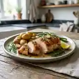 Poulet aux herbes fraîches : recette savoureuse et facile