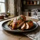 Poulet Caramélisé au Sirop d'Érable et Cannelle