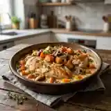 Poulet d'automne aux saveurs riches et réconfortantes