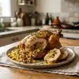 Poulet Farci à la Semoule à la Marocaine : Recette Authentique et Savoureuse