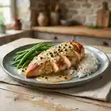 Poulet fondant au poivre vert : recette gourmande et facile