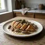 Poulet fondant aux morilles et vin blanc : recette gourmande et raffinée