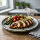 Poulet grillé au paprika et cumin