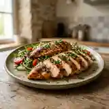 Poulet grillé mariné au yaourt et épices : recette savoureuse et facile