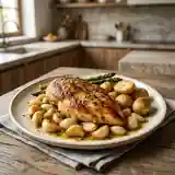 Poulet rôti à l'ail : recette gourmande aux 40 gousses d'ail