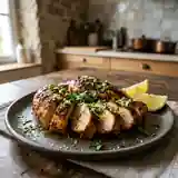 Poulet rôti aux épices savoureuses au four