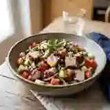 Poulpe fondant en salade acidulée