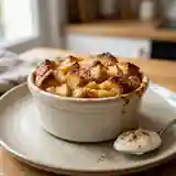 Pudding brioché aux pommes fondantes : dessert gourmand et facile