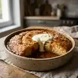 Pudding chômeur traditionnel au sirop d'érable