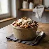 Pudding gourmand au pain d'épices : dessert réconfortant et facile