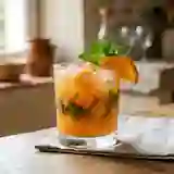 Punch au melon givré et menthe fraîche
