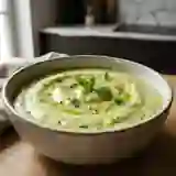 Purée Crémeuse Courgette et Menthe Fraîche