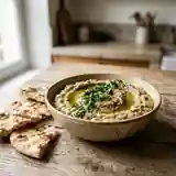 Moutabal libanais fumé et crémeux
