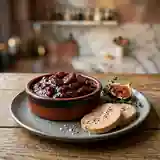 Purée de figues maison pour accompagner le foie gras