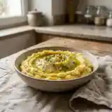 Purée de pommes de terre à l'ancienne à l'huile d'olive