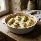 Quenelles de volaille à la crème onctueuse : recette facile et gourmande