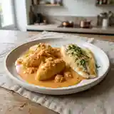 Quenelles lyonnaises au merlan et sauce langoustines onctueuse