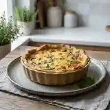 Quiche à l'oseille onctueuse et savoureuse