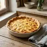 Quiche au fromage facile et rapide pour une personne
