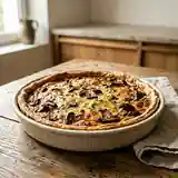 Quiche aux cèpes fondante et savoureuse