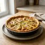 Quiche Crémeuse Artichaut et Bleu d'Auvergne