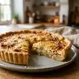Quiche fondante aux chicons et lardons fumés
