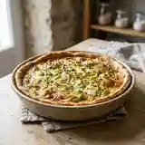 Quiche fondante aux poireaux et Boursin