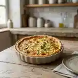 Quiche gourmande au Boursin et courgettes fondantes