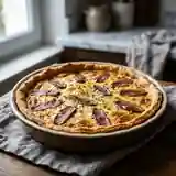 Quiche gourmande au magret de canard
