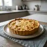 Quiche légère au saumon et poireaux : recette facile et savoureuse
