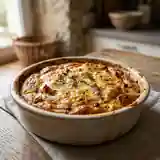 Quiche sans pâte légère et savoureuse pour une personne