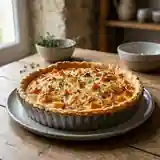 Quiche savoureuse à la courge butternut