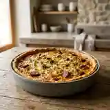 Quiche savoureuse à la saucisse turque et aux épices