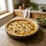 Quiche savoureuse au thon et olives vertes : recette facile et gourmande