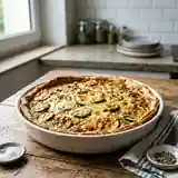 Quiche savoureuse aux courgettes et fromage fondant