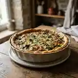 Quiche Savoureuse aux Orties Fraîches