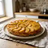 Quiche Tatin Renversée aux Pommes Caramélisées