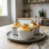 Ramequins de mousse légère de chou-fleur à la moscovite