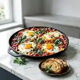 Recette Authentique de La Ojja de Nabeul : Plat Tunisien Épicé aux Œufs et Tomates