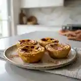 Recette authentique des Pasteis de Nata portugais : tartelettes à la crème onctueuse
