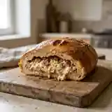 Recette traditionnelle du Caccavellu corse : gâteau salé au fromage et charcuterie