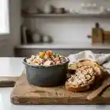 Rillettes de saumon au cognac