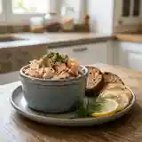 Rillettes de saumon onctueuses à la vodka