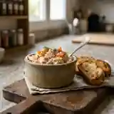 Rillettes gourmandes aux deux saumons et fromage frais