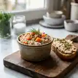 Rillettes gourmandes aux deux saumons, recette facile et rapide