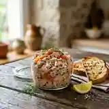 Rillettes aux deux truites et aneth